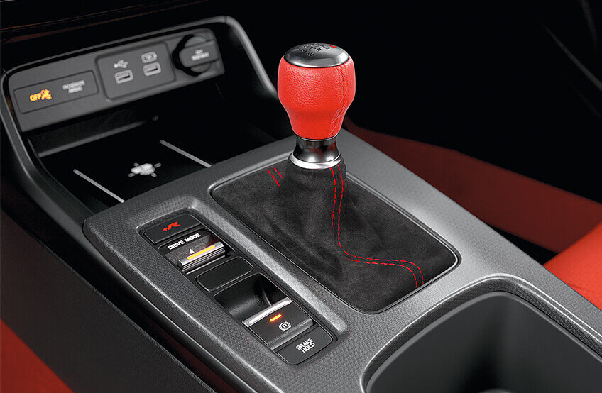 Manopla de câmbio esportiva